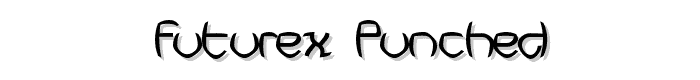 Futurex Punched font